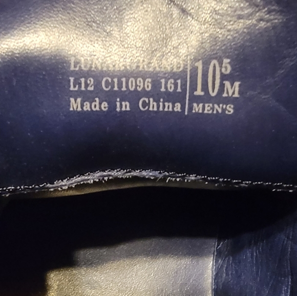 Cole Haan Men's 10.5 Blue Suede Shoes - Picture 4 of 4